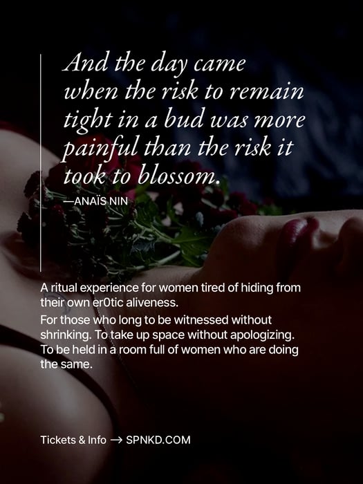 In Full Bloom: A Tantric Ritual Photoshoot for Women by SPNKD_Berlin