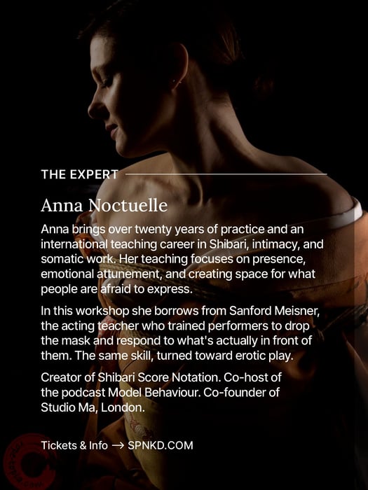 Solo Workshop - Emotional Impact Play by SPNKD_Berlin