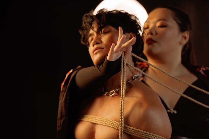 In-person sensual female domination and erotic art of japanese bondage by LadyVanessa