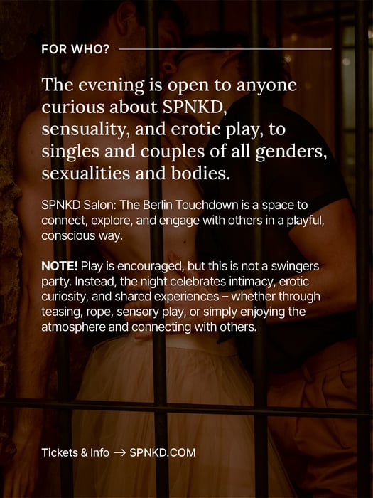 SPNKD Salon. The Berlin Touchdown by SPNKD_Berlin