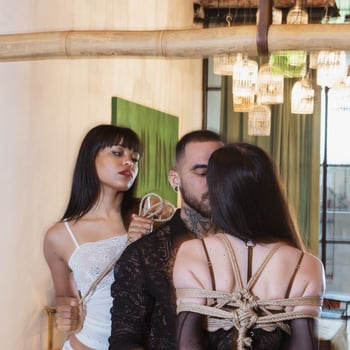 Sensual Shibari Session