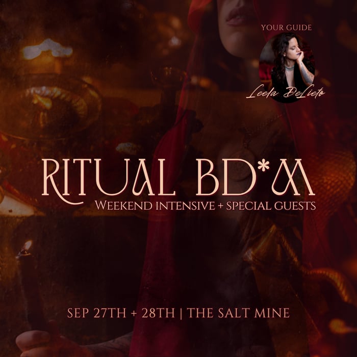 Ritual BD*M
🕯An Erot*c Rite of Passage🕯 by sapieha