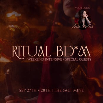 Ritual BD*M
🕯An Erot*c Rite of Passage🕯