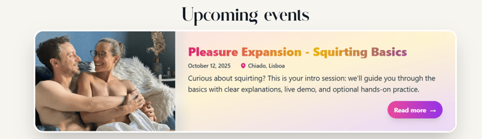 Pleasure Expansion - Group Workshop by anasousavaz88