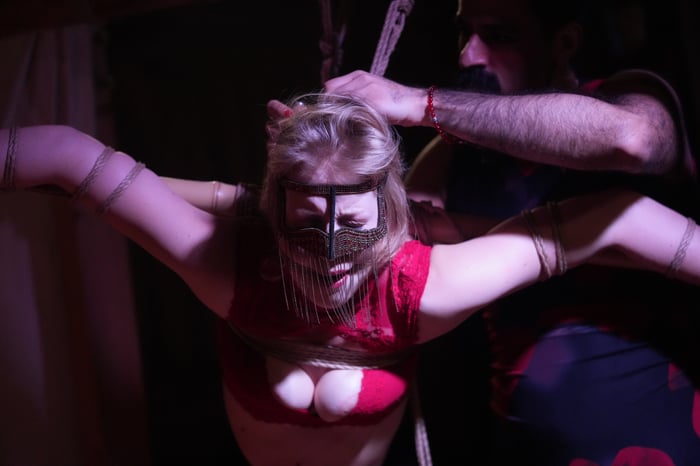 Saboohi - Shibari, Live Soundscape and Poetry Performance by Roja and JJ by Roja