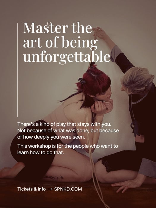 Solo Workshop - Emotional Impact Play by SPNKD_Berlin